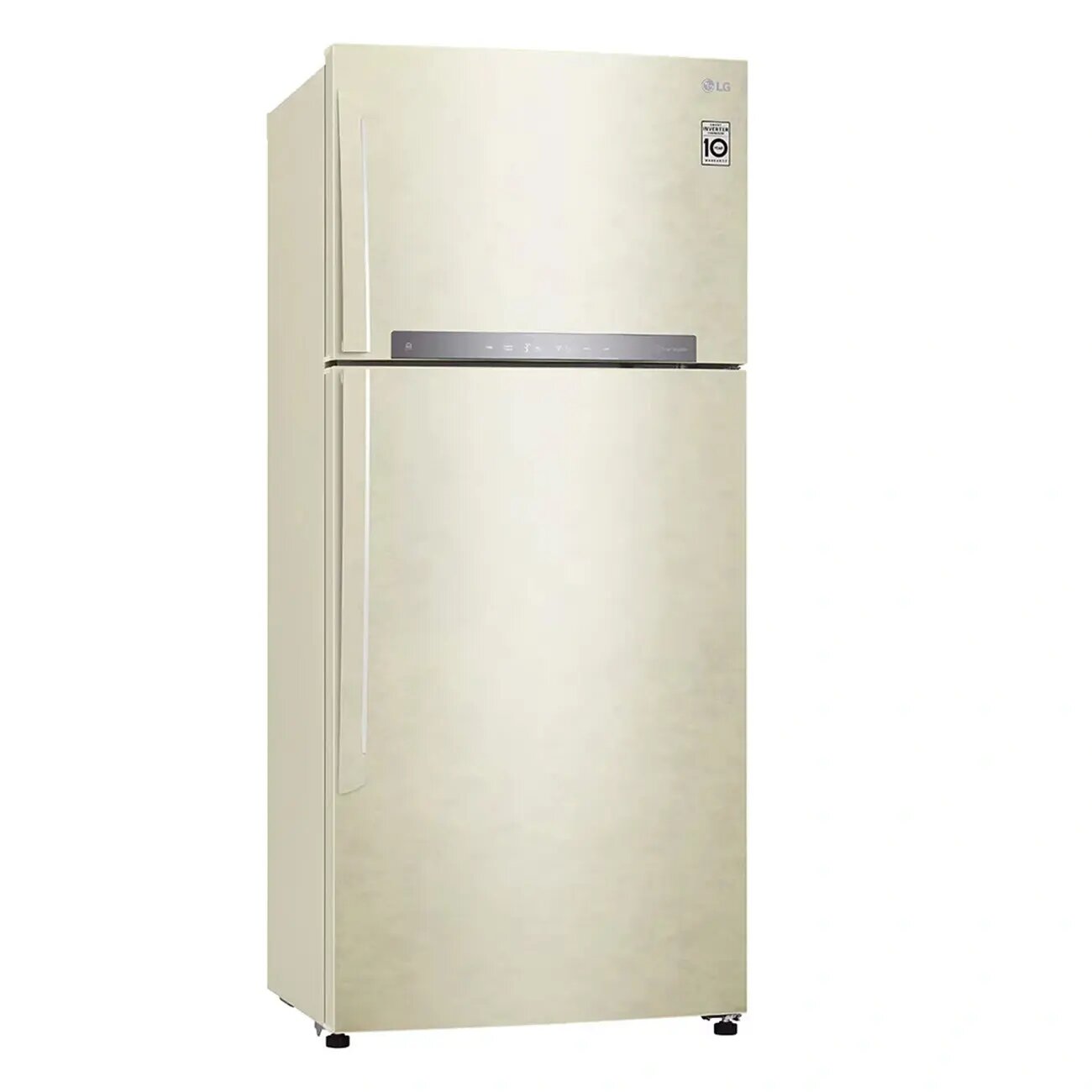 Холодильник LG GN-H702HEHL, 376, Электронное, LED-дисплей, сверху, 73 см