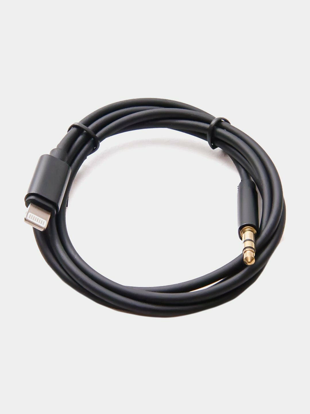 Аудио кабель, адаптер Lightning на 3,5 мм AUX, для iPhone, iPad — фото 1