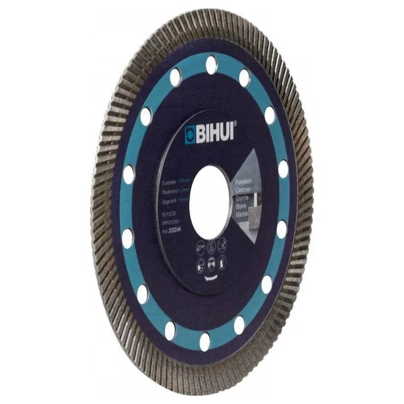 Диск алмазный BIHUI "SUPER THIN TURBO" 125мм DCBN5 — фото 1