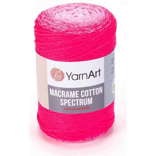 Пряжа YarnArt Macrame Cotton Spectrum, 80 % хлопок, 20 % полиэстер, 250 г, 225 м, 1 шт., 1311 225 м