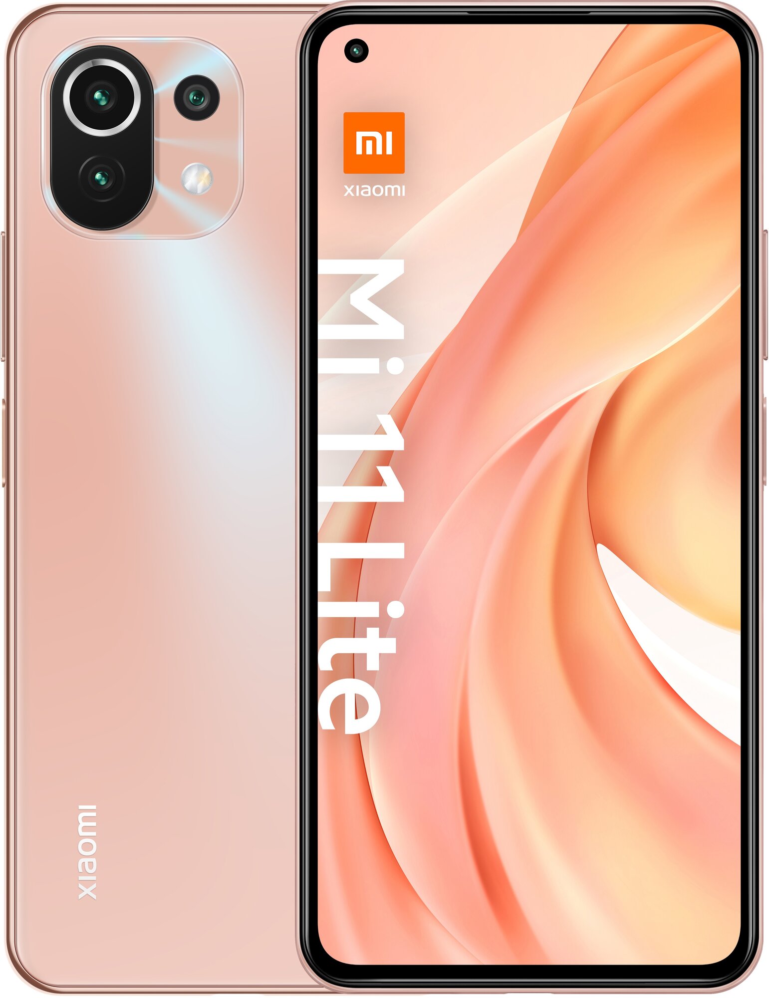 Смартфон Xiaomi Mi 11 Lite 6/128 ГБ, Dual nano SIM, розовый