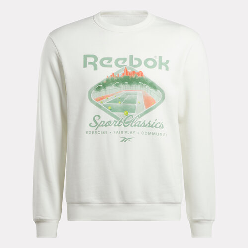 Толстовка Reebok, размер S, белый