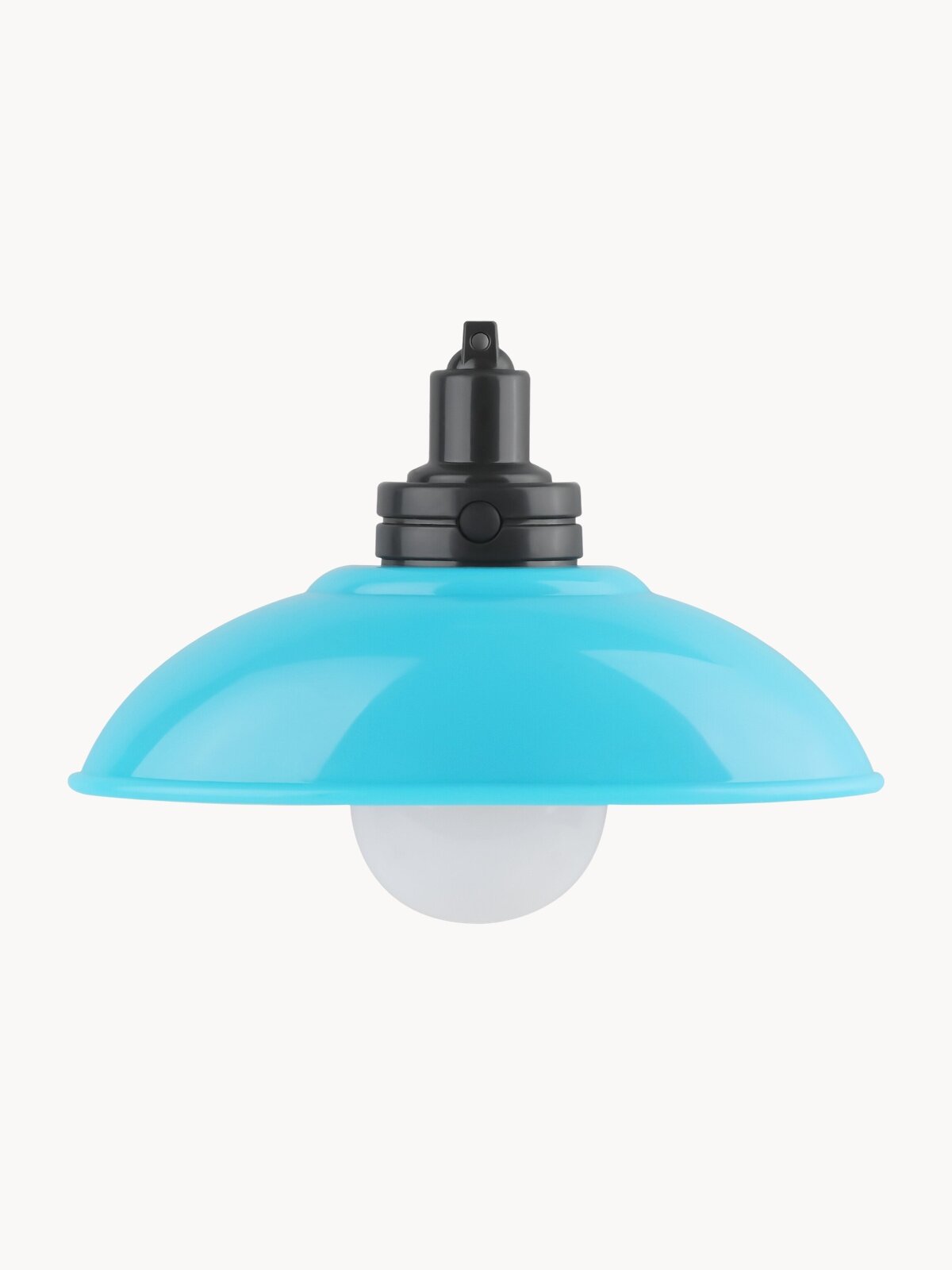 Ночник-светильник светодиодный ЭРА NLED-487-1W-SW-BU настенный на батарейках с выключателем голубой