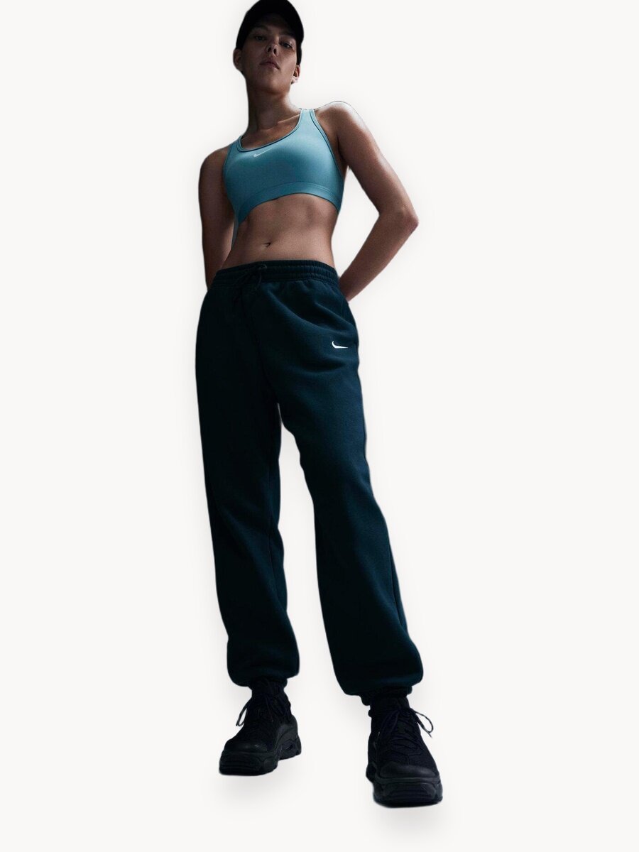 Брюки спортивные NIKE Phoenix, размер XL, темно-синий