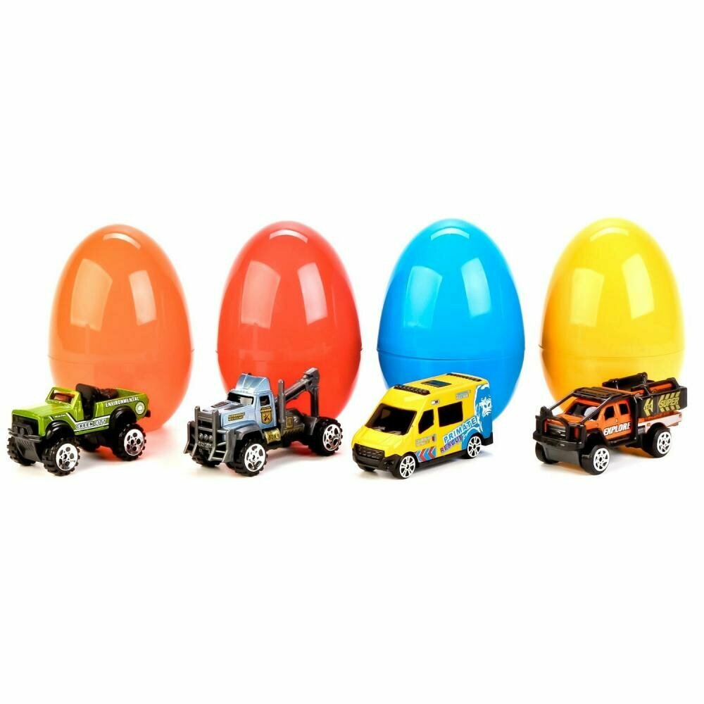 Модель-игрушка Технопарк Городской транспорт (7,5см, металл, в ассорт, в пластиковом яйце) SB-17-11-CDU,