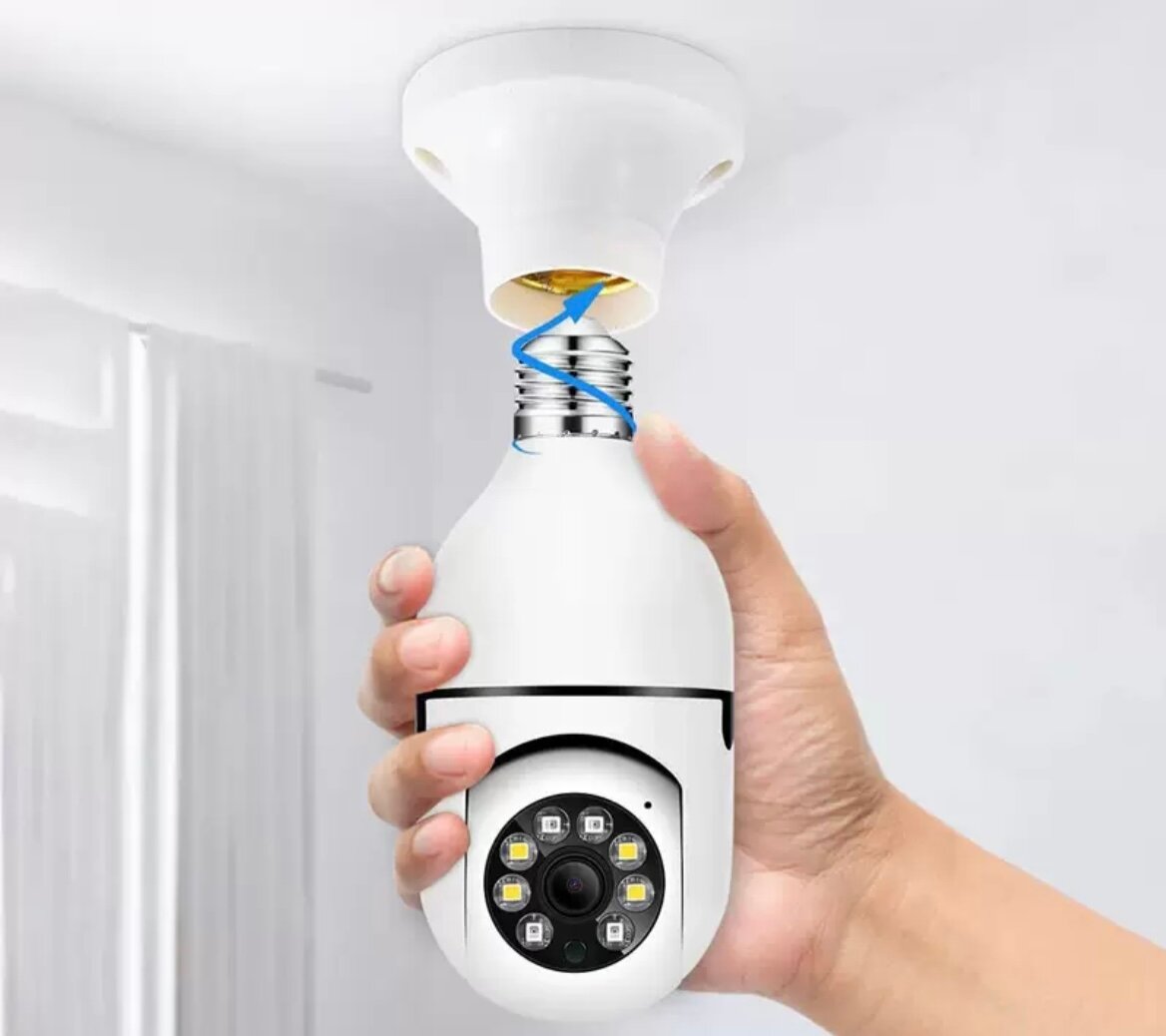Smart IP Camera 360 - камера видеонаблюдения с обзором 360 градусов и ночной съемкой