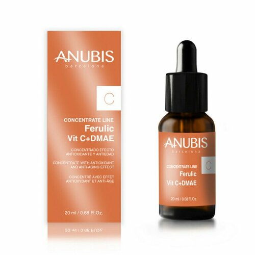 Концентрат феруловая кислота с витамином С и дмаэ 20 мл ANUBIS Concentrate Ferulic Vit C + DMAE 20 мл