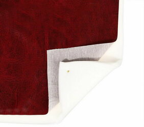 Комплект для перетяжки мебели, 50 × 100 см: иск.кожа, поролон 20 мм, бордовый (1шт.)