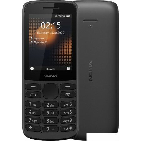 Кнопочный телефон Nokia 215 4G TA-1272 (черный)