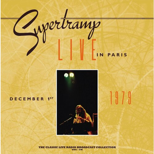 Виниловая пластинка Supertramp. Live In Paris 1979. Red Marble (2 LP)