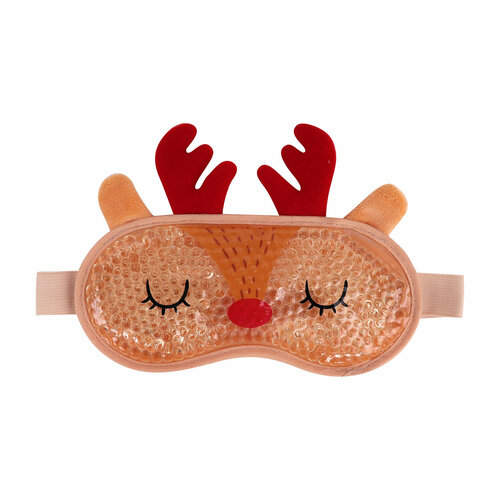 Маска для глаз / Pakcare Hot & Cold Gel Beads Animals Deer Eye Mask