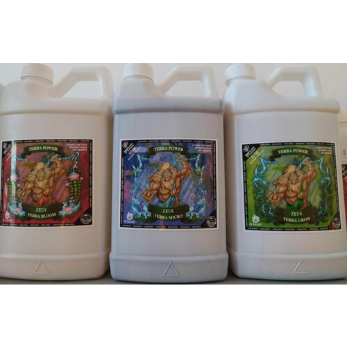 TERRA POWER ZEUS G/B/M (1л). Комплект 3х компонентного удобрения.