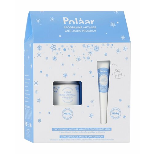 POLAAR Eternal Snow Anti-Aging Programme Duo Набор жен. (Крем для лица 50 мл + Крем для глаз 15 мл) крем против морщин eternal snow youthful promise serum polaar 30 мл