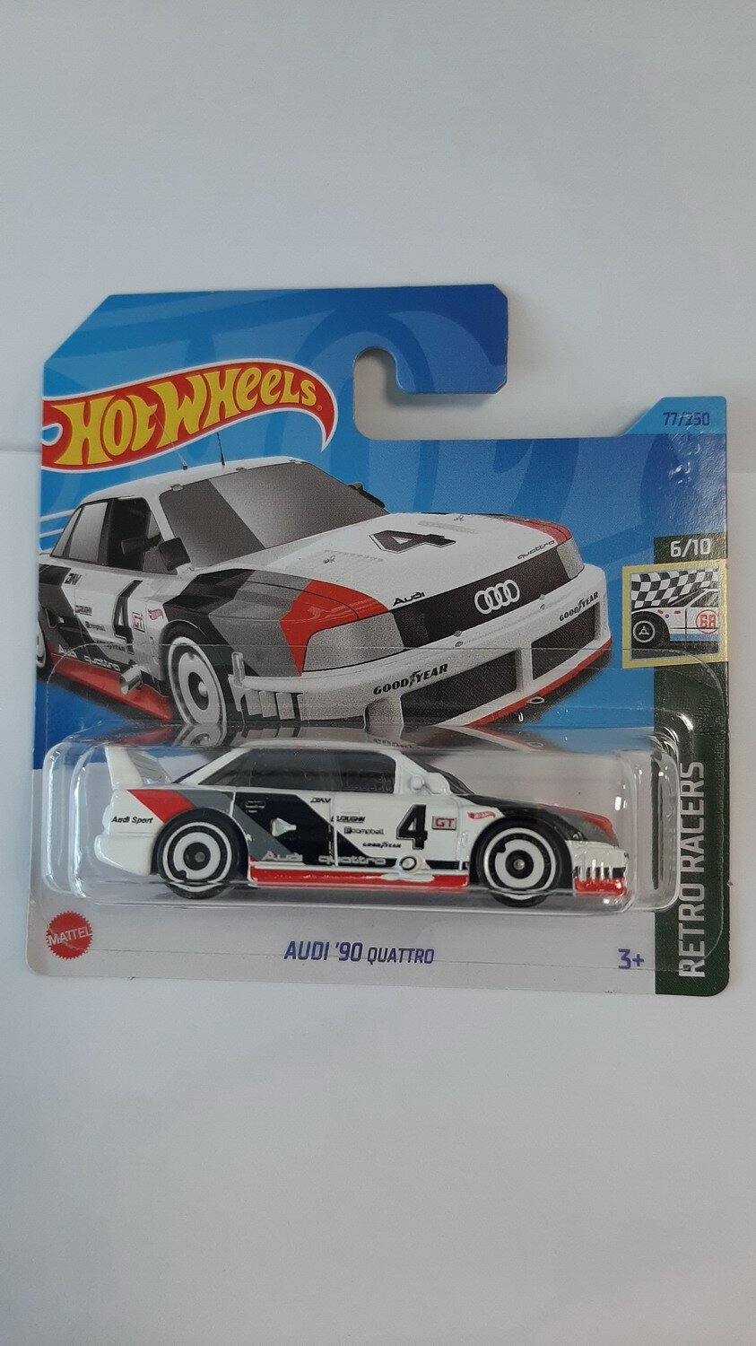 Машинка коллекционная Hot Wheels AUDI 90 QUATTRO 5785/N3758/C4982/N2799/4