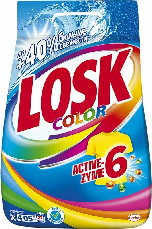 Стиральный порошок Losk Color (автомат), 4.05 кг