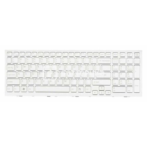 Клавиатура для ноутбуков Sony VPC-EL Series RU, White клавиатура для ноутбуков sony vpc ca series ru black