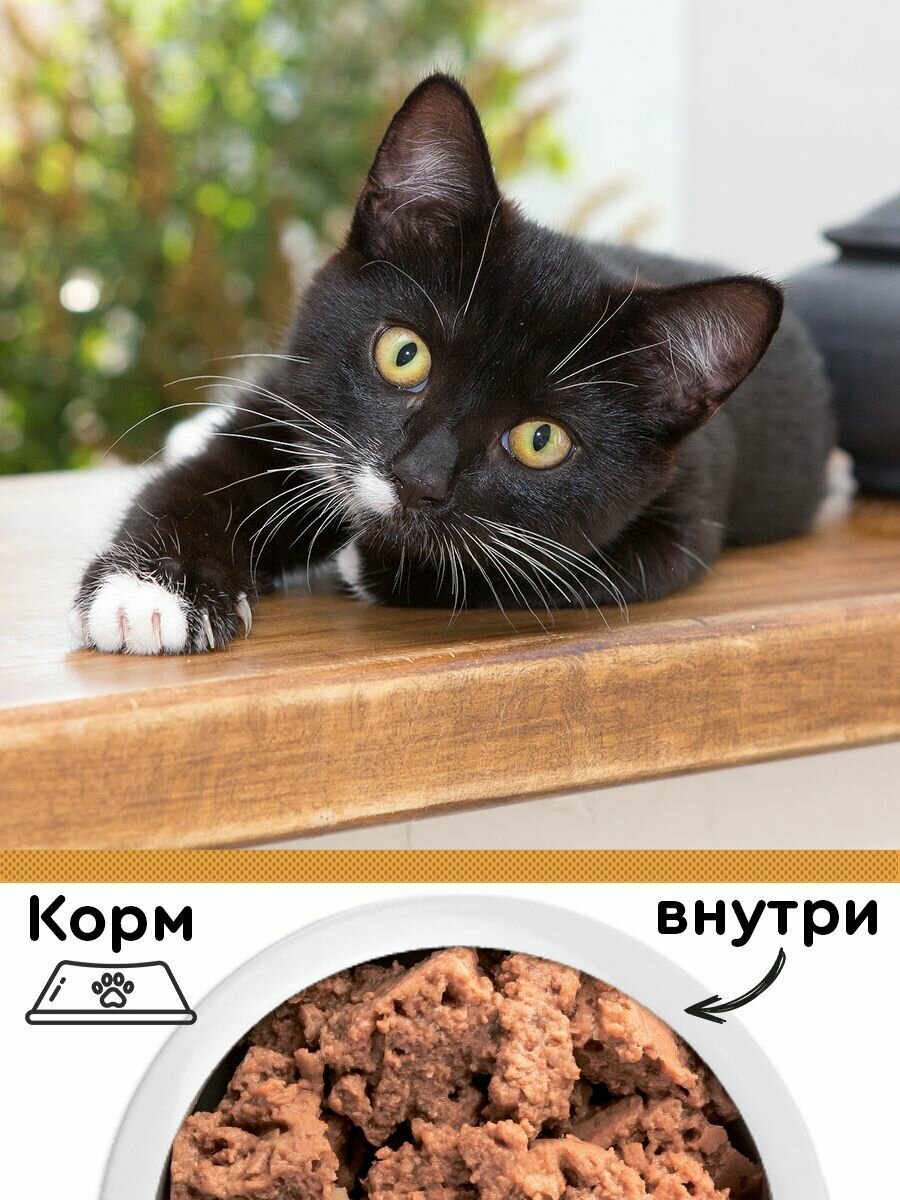 Паштет Четвероногий гурман с курицей, 190 г - фото №11