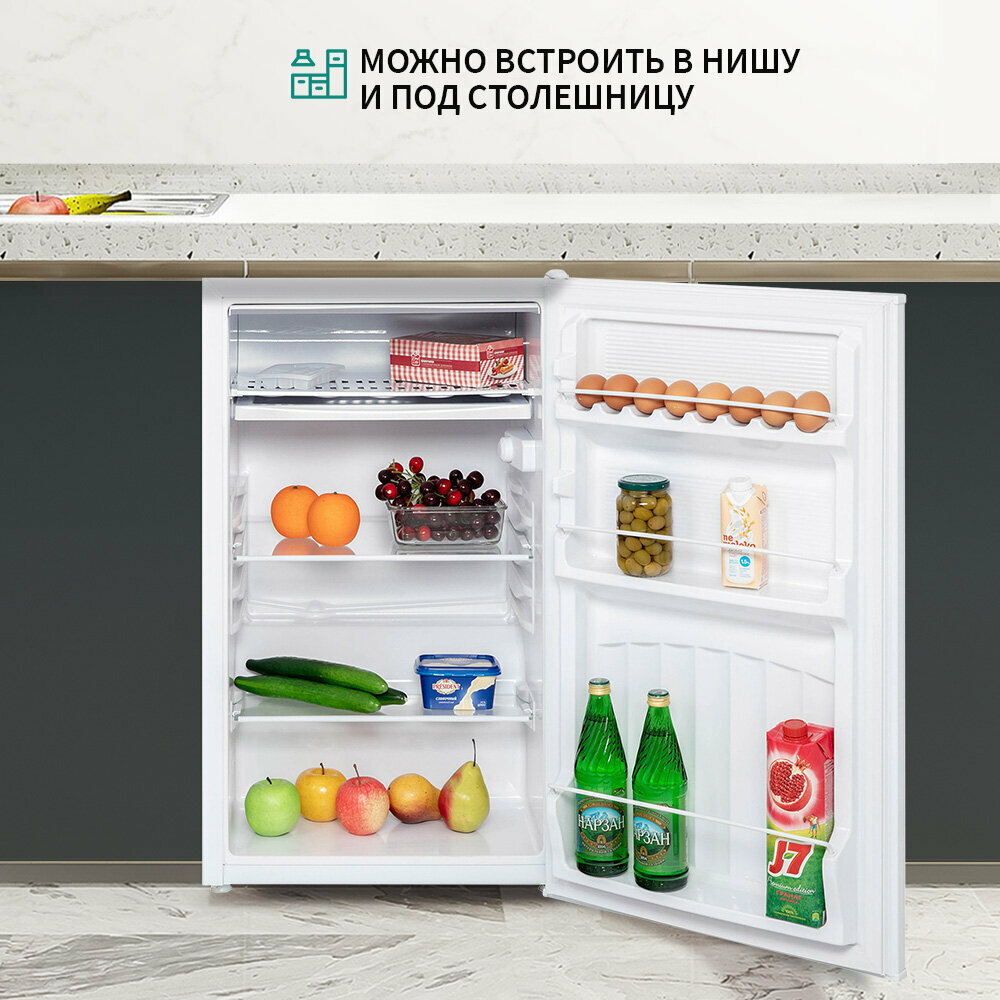 Холодильник NORDFROST NR 403 AW, однокамерный, белый [00000258956] - фото №11
