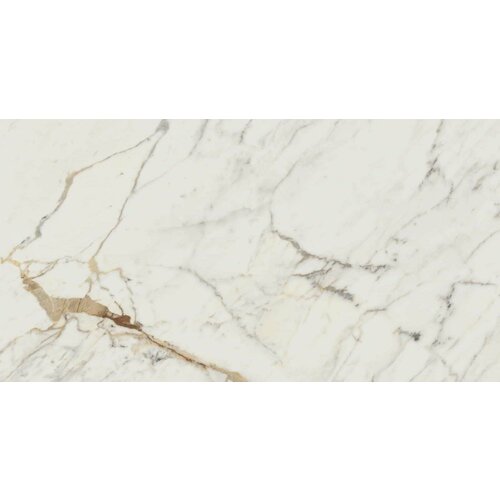 Керамогранит MARAZZI Allmarble Golden White Lux M4GM, белая, глянцевая, 60x120 см