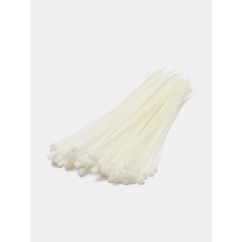 Нейлоновый хомут-стяжка 4х200 мм 100 штук Цвет Белый 899₽