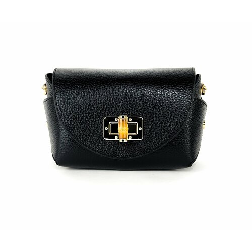 Сумка кросс-боди Tony Bellucci, фактура зернистая, черный (black)