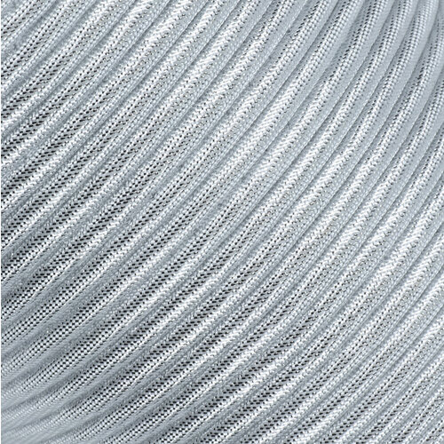 Кант метализированный для отделки, тесьма серебро, серебрянная нить, отделочный кант под серебро 5м,