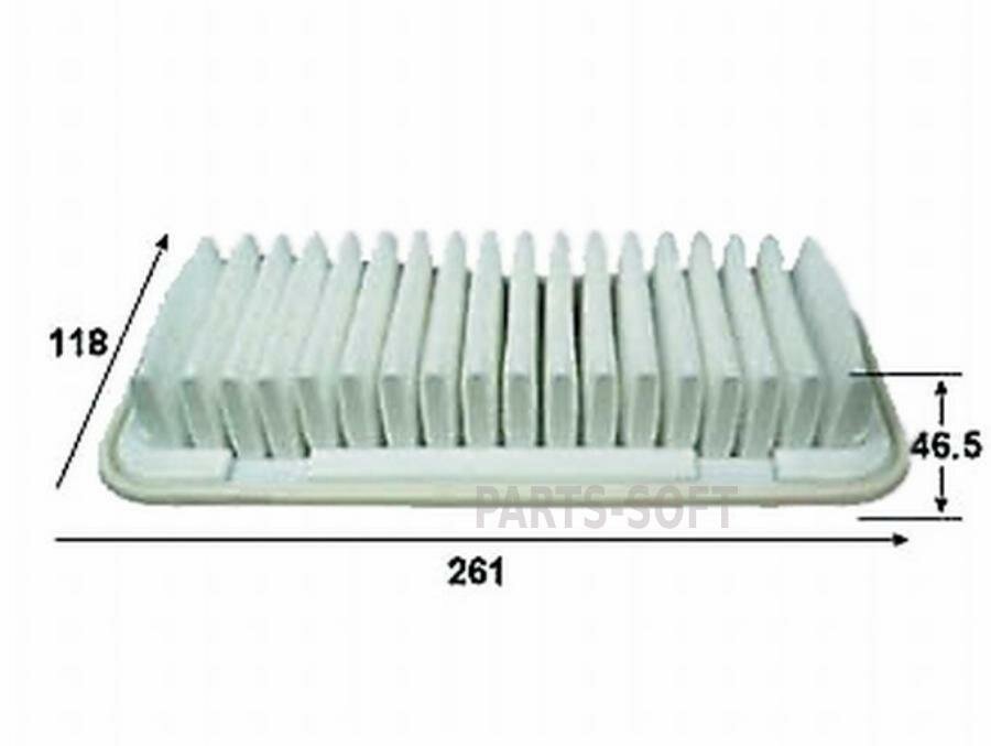 фото AIKO A196 A196 AIKO Фильтр воздушный TOYOTA Vitz, Platz, Yaris, CITROEN C1 (2001-)