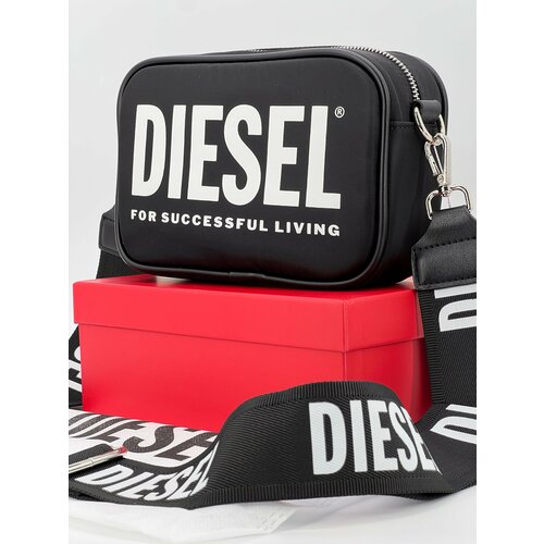 фото Сумка кросс-боди , фактура гладкая, черный без бренда