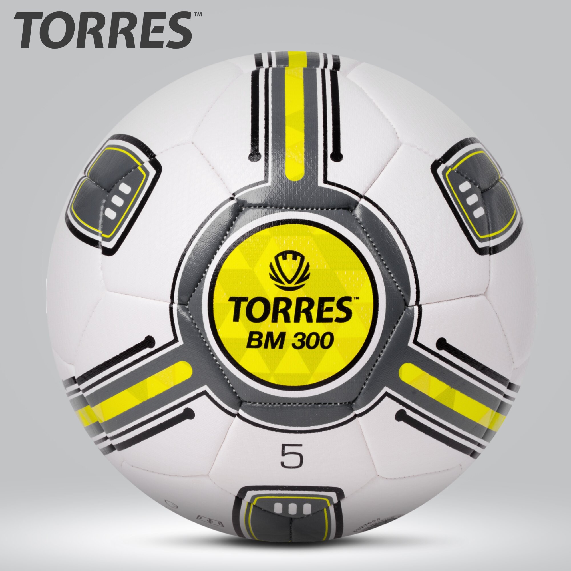 Мяч футбольный TORRES BM300 F323655, размер 5