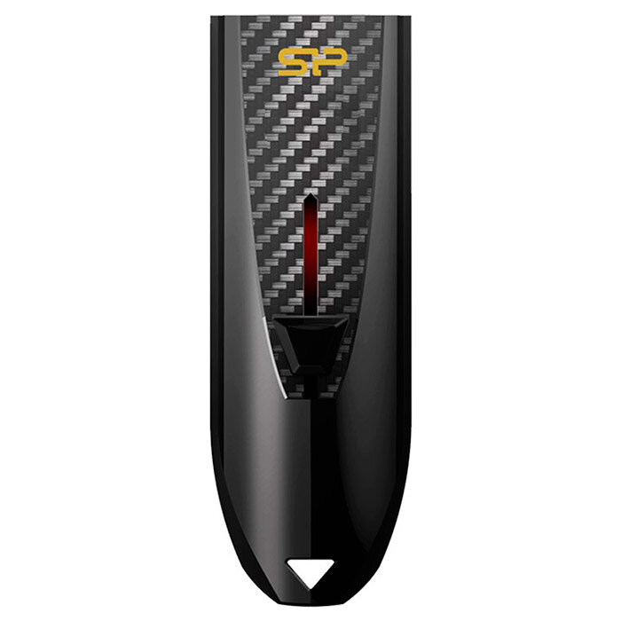 Флешка USB SILICON POWER Blaze B25 32Гб, USB3.0, черный [sp032gbuf3b25v1k] - фото №10