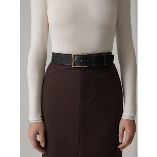 фото Ремень anna pekun, размер 85, желтый, золотой