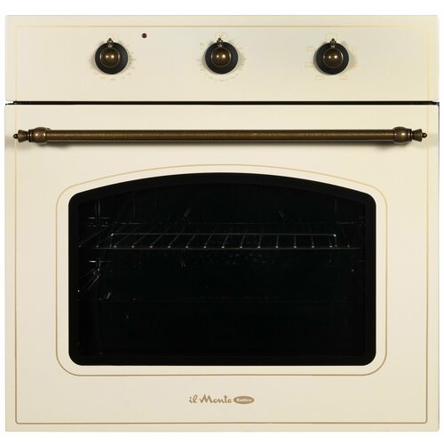 Духовой шкаф электрический встраиваемый 66 л 6 режимов Конвекция Автоотключение по таймеру Термостат до 300 С Двойное стекло il Monte BO-60 2951300₽