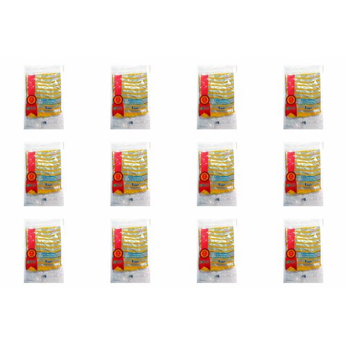 Grand Fresh Перчатки резиновые с напылением L,12 упаковок