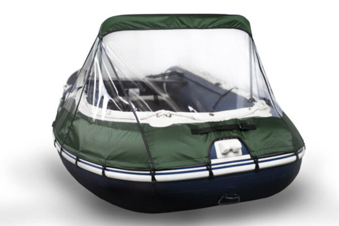 фото Тент носовой для лодки ПВХ