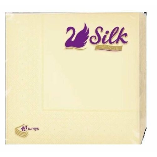 Ola Салфетки бумажные столовые Silk Sense Микс, 40шт