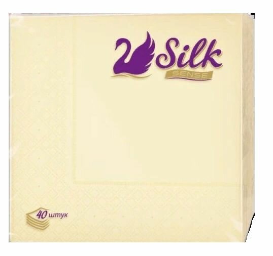 Ola Салфетки бумажные столовые Silk Sense Микс, 40шт