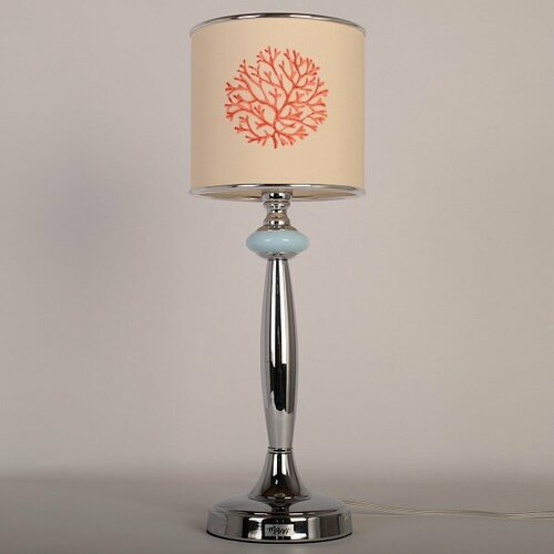 Настольная лампа декоративная Mebelion TL7737-1BL TL7737-1BL коралл настольная лампа 1л 10859₽
