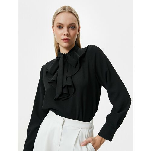 Блуза KOTON, размер 36, черный