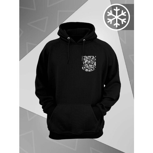 фото Худи , размер m (46-48), черный printech