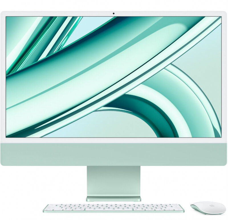 Моноблок Apple iMac 24" Retina 4.5K/2023/8-core M3 chip 10-core GPU/8GB/256GB SSD Silver