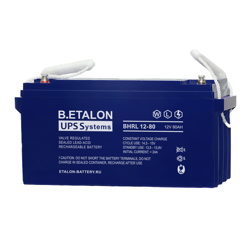 Аккумуляторная батарея ETALON BHRL 12-80 источники бесперебойного питания eaton 5sc 1000i r