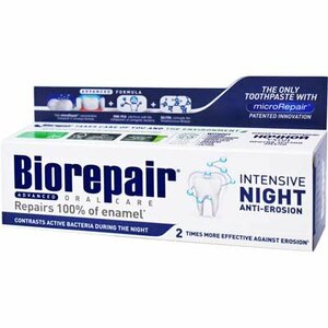 Biorepair зубная паста "ночное интенсивное восстановление" 75 мл