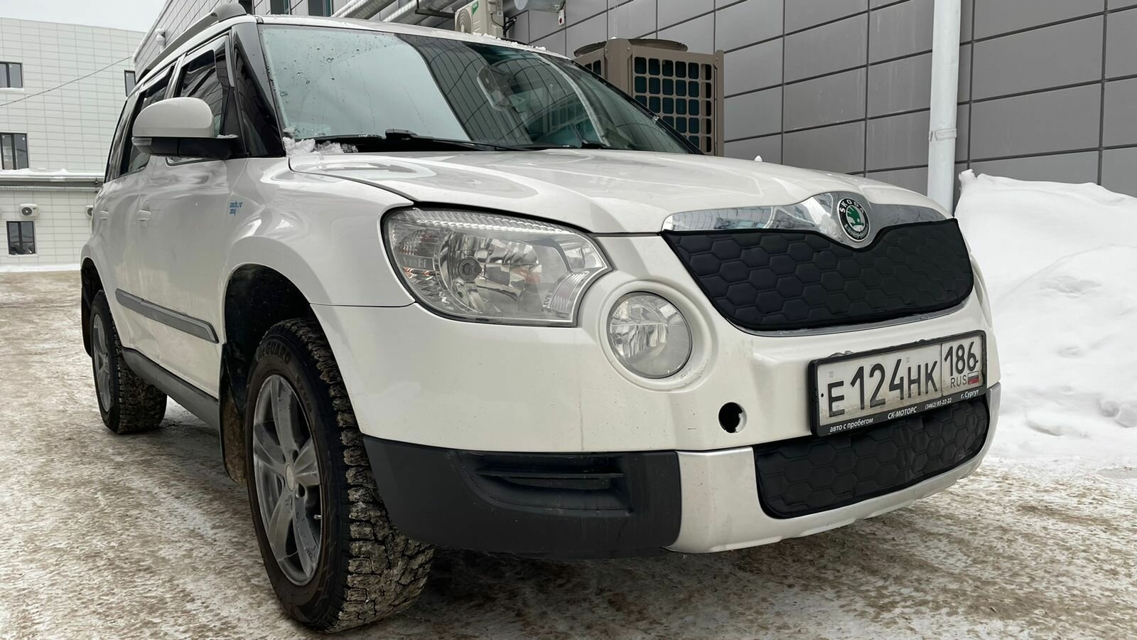 Утеплитель радиатора и бампера для Skoda Yeti 2009 -2014 I