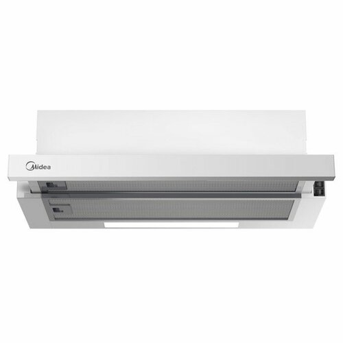 Вытяжка Midea MH60P210W встраиваемая 300 м3ч 2 скорости 53 см белая 1362800₽