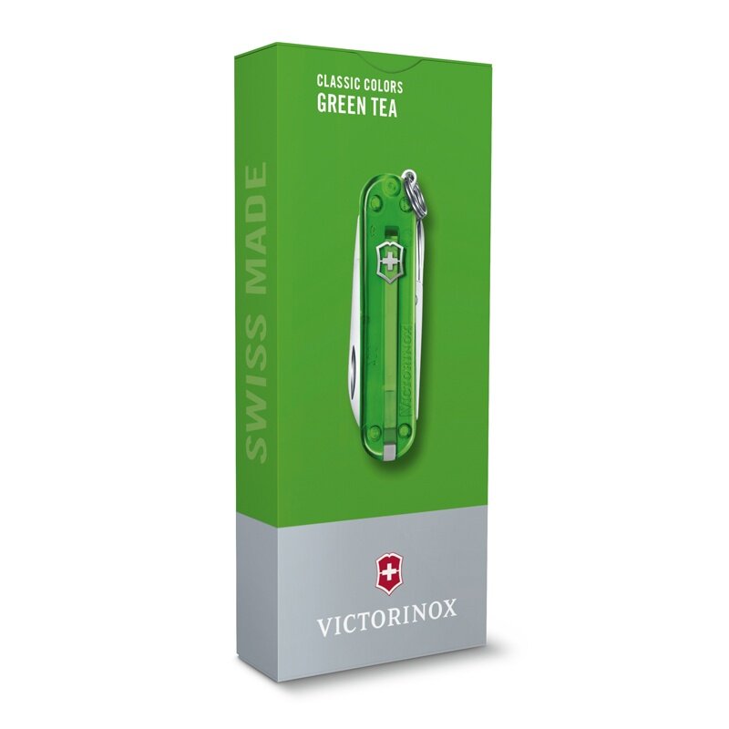 Складной нож Victorinox Classic Green Tea, 7 функций, 58мм - фото №5