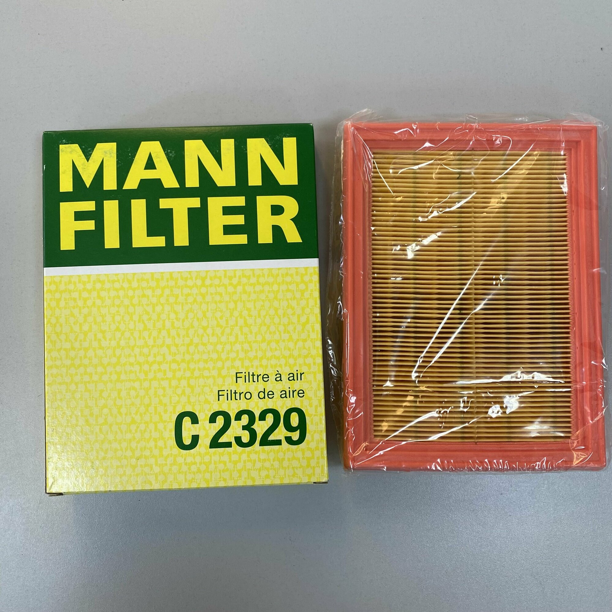 Фильтр воздушный MANN-FILTER C2329 Nissan Premiera, Honda Civic 90>