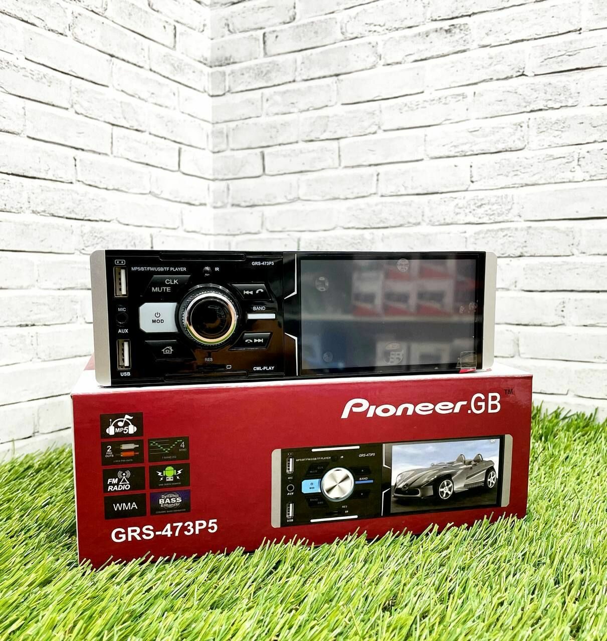 Автомагнитола Pioneer GB GRS-473P5 Bluetooth AUX