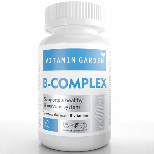 Комплекс витаминов группы Б, B complex, 90 капсул