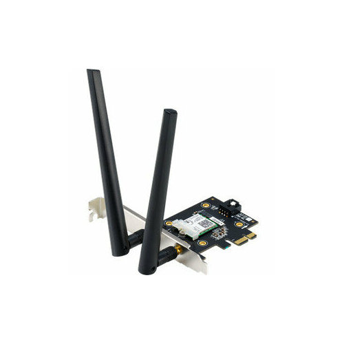 Сетевой адаптер Asus PCE-AX3000 AX3000 PCI Express (PCE-AX3000) для компьютера wifi 6e pci ewireless wifi адаптер tri band 5374 мбит с 2 4g 5ghz 6g 11ax bluetooth 5 2 ax210ngw wi fi адаптер для карт