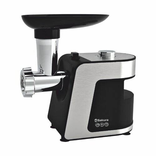 Мясорубка Sakura SA-6432 реверс 1800Вт 2 комплекта насадок для кеббе для сосисок 599200₽